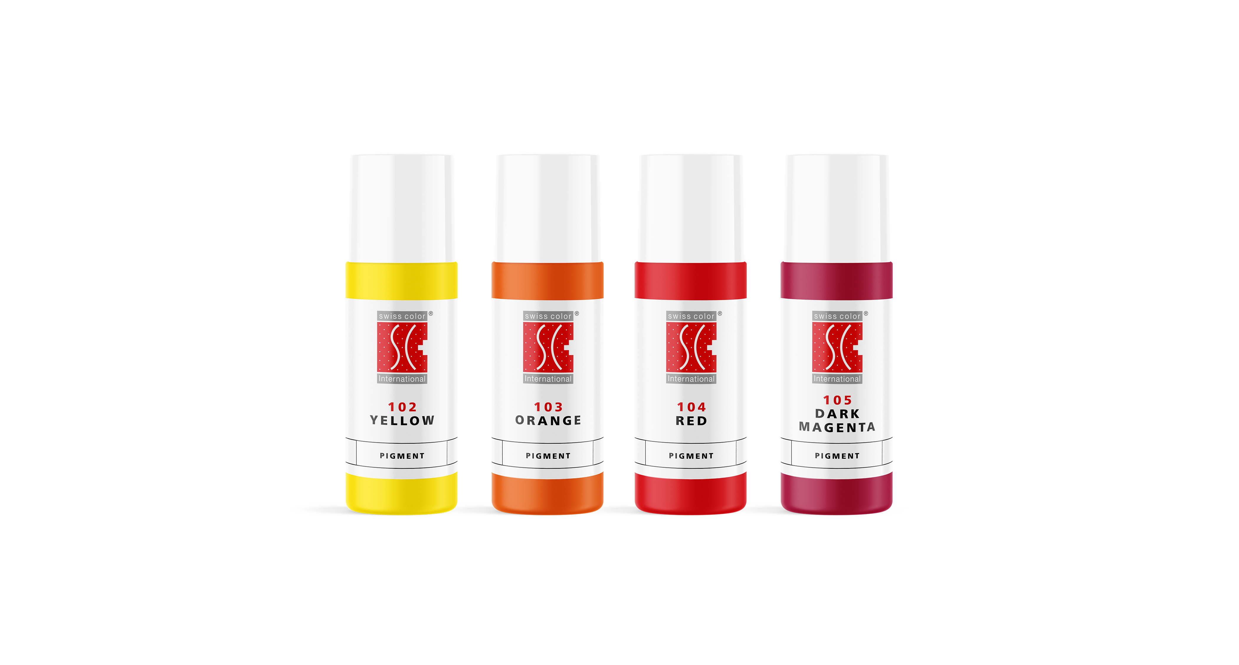 Swiss Color - Base Organic Set 4 x 5ml