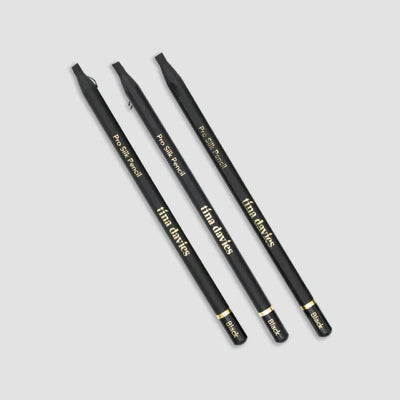 TINA DAVIES PROFESSIONAL Pro Silk Pencil - Trio negro