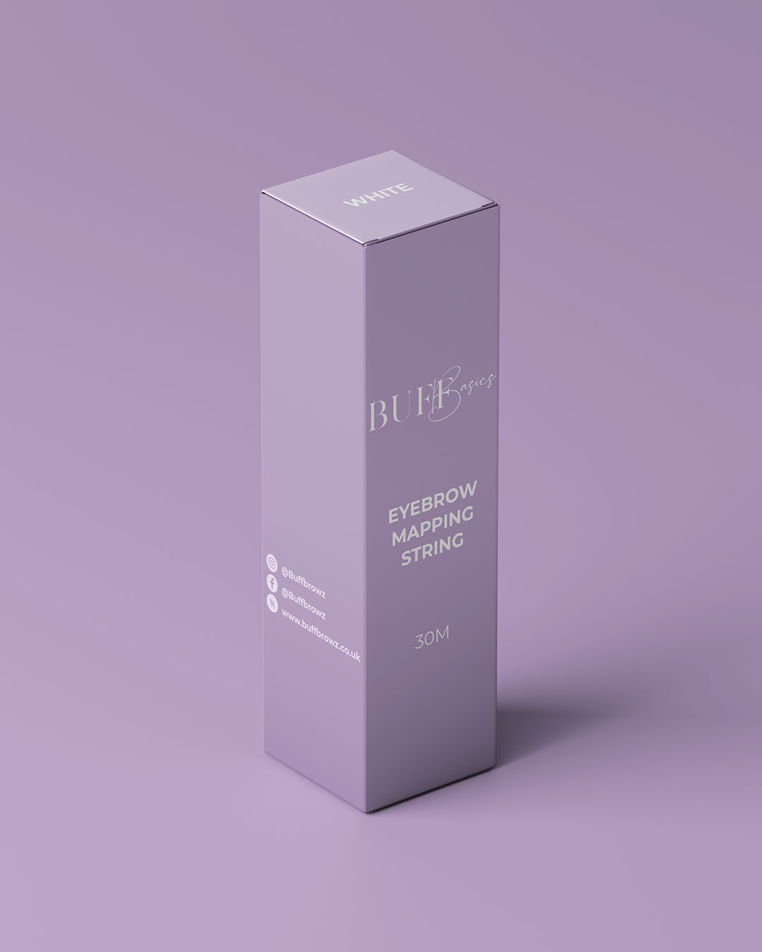 Buff Basics - Corde à tapisser blanche - 30 mètres